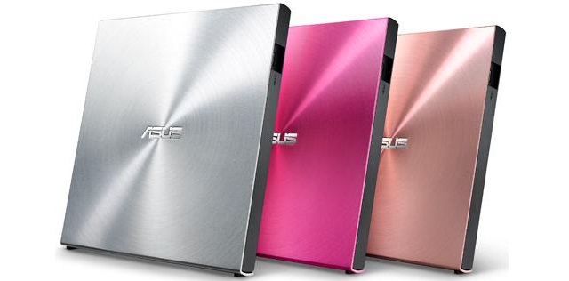 Тонкий внешний оптический привод Asus SDRW-08U5S-U
