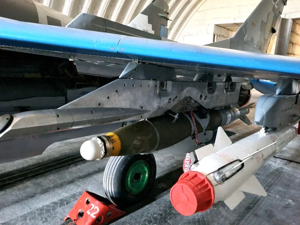 Авіабомба JDAM-ER на українському МіГ-29