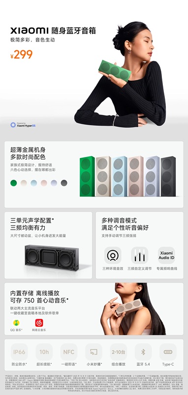 Портативна Bluetooth-колонка Xiaomi Portable Speaker