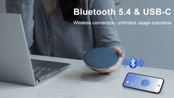 Haut-parleur Bluetooth SluTune Q1 dans l'habitacle
