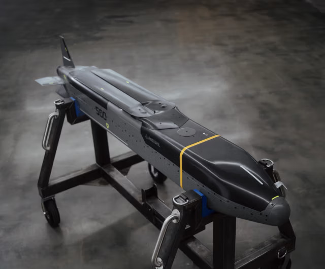 Le missile Barracuda-500. Illustration : Anduril