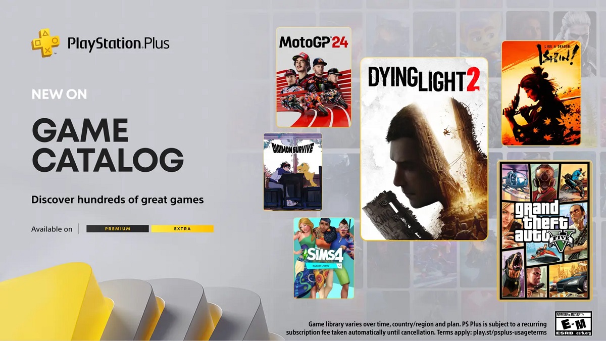 GTA V, Dying Light 2 и Chivalry 2 войдут в ноябрьскую подборку игр для подписчиков PlayStation Plus Extra и Premium