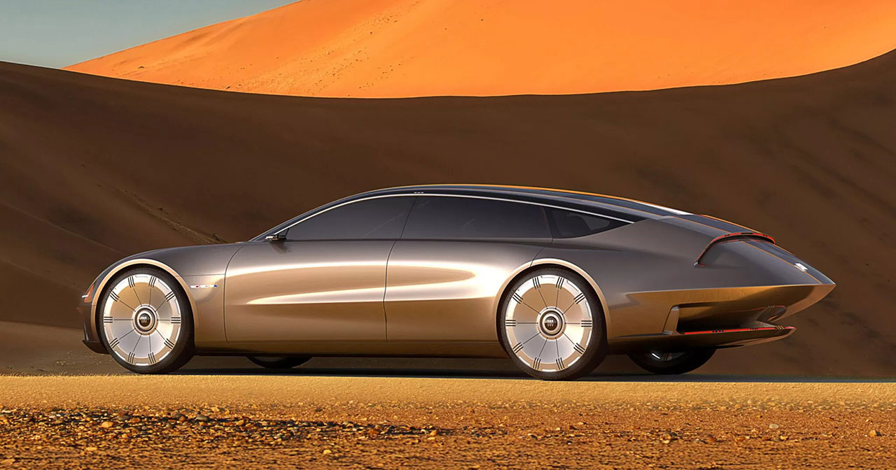 Концепт Buick Electra Orbit: вид збоку