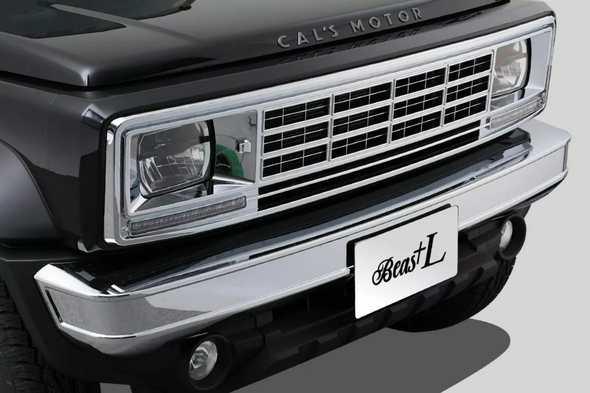 Beas+ L бодистайл для Suzuki Jimny вид зсередини салону