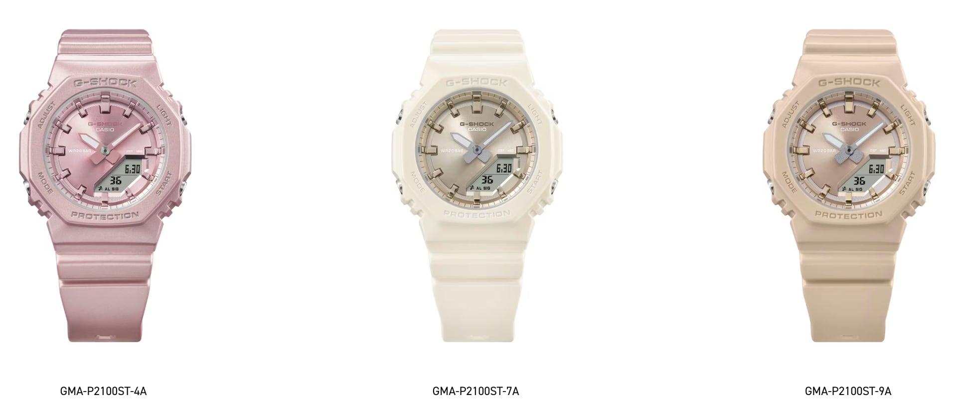 Modern line of G-SHOCK watches