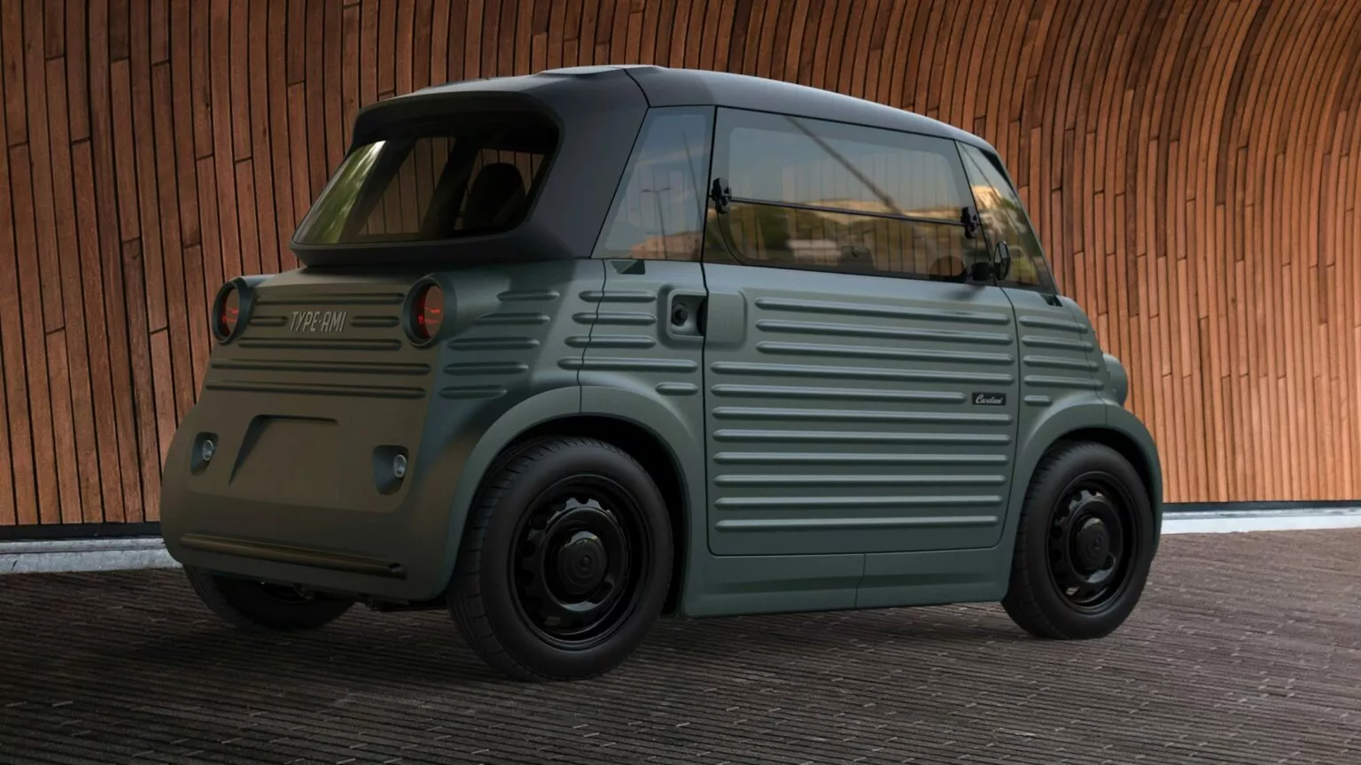 Citroën Type Ami des années 1960.