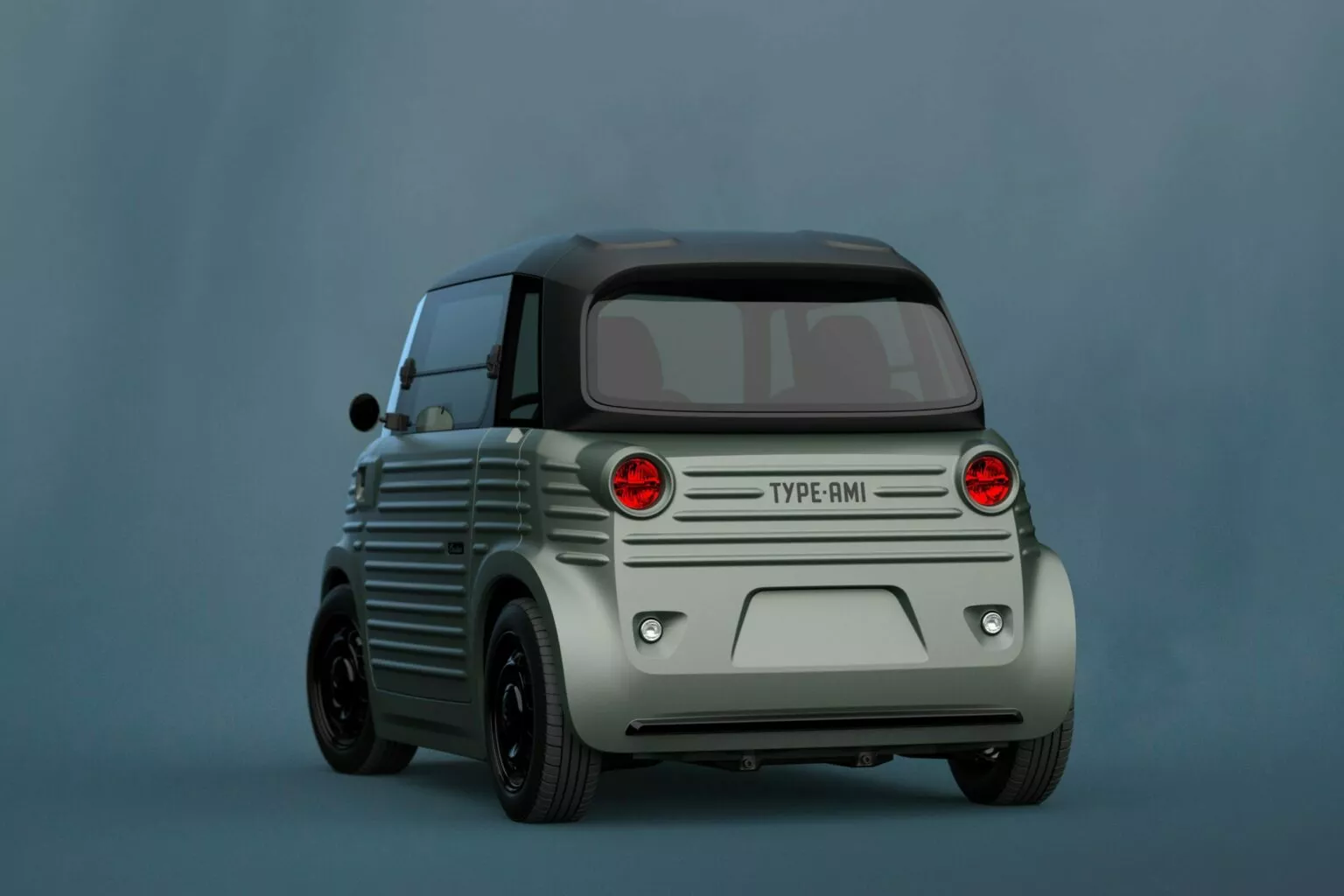 Citroën Type Ami par rapport à l'original.
