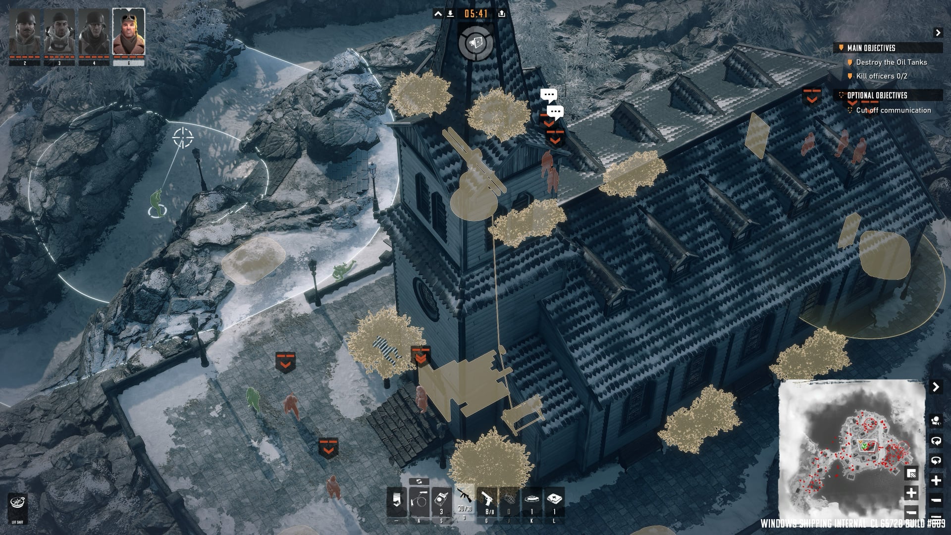 Interface of Commandos: Origins