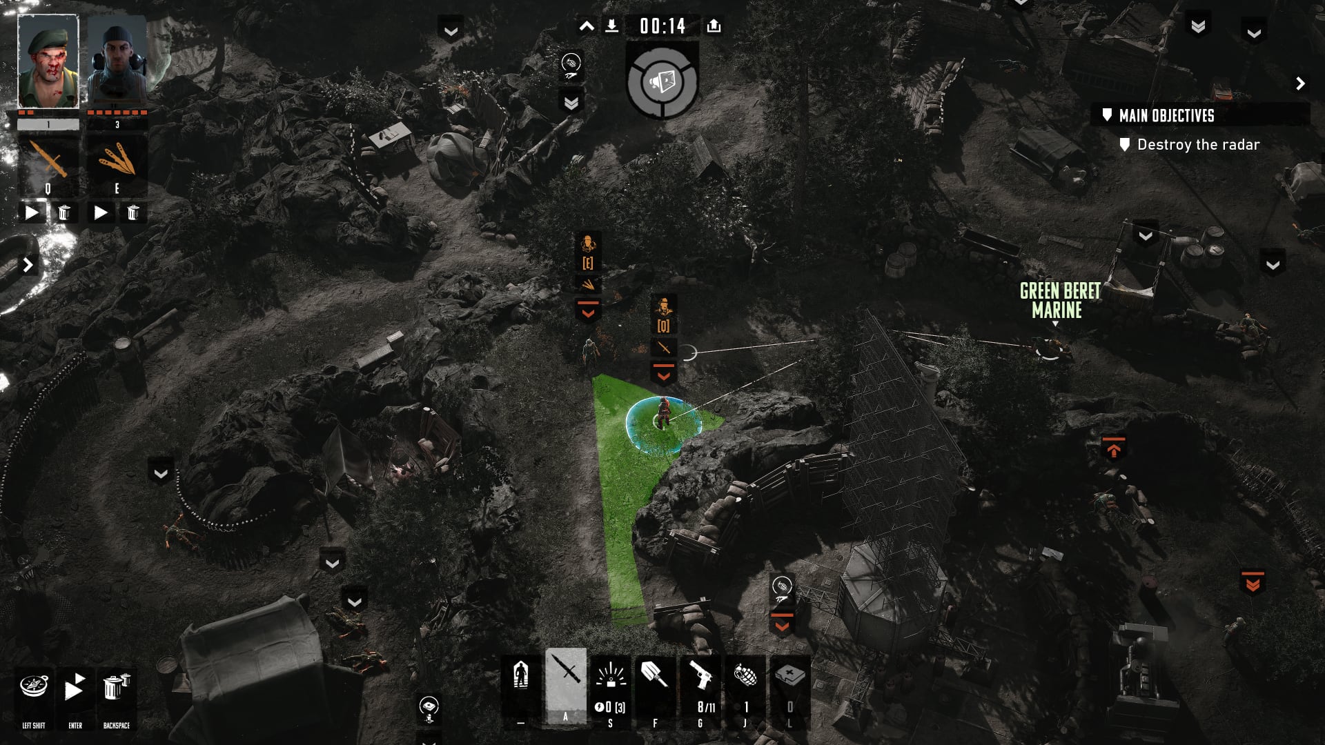 Teamwork in Commandos: Origins