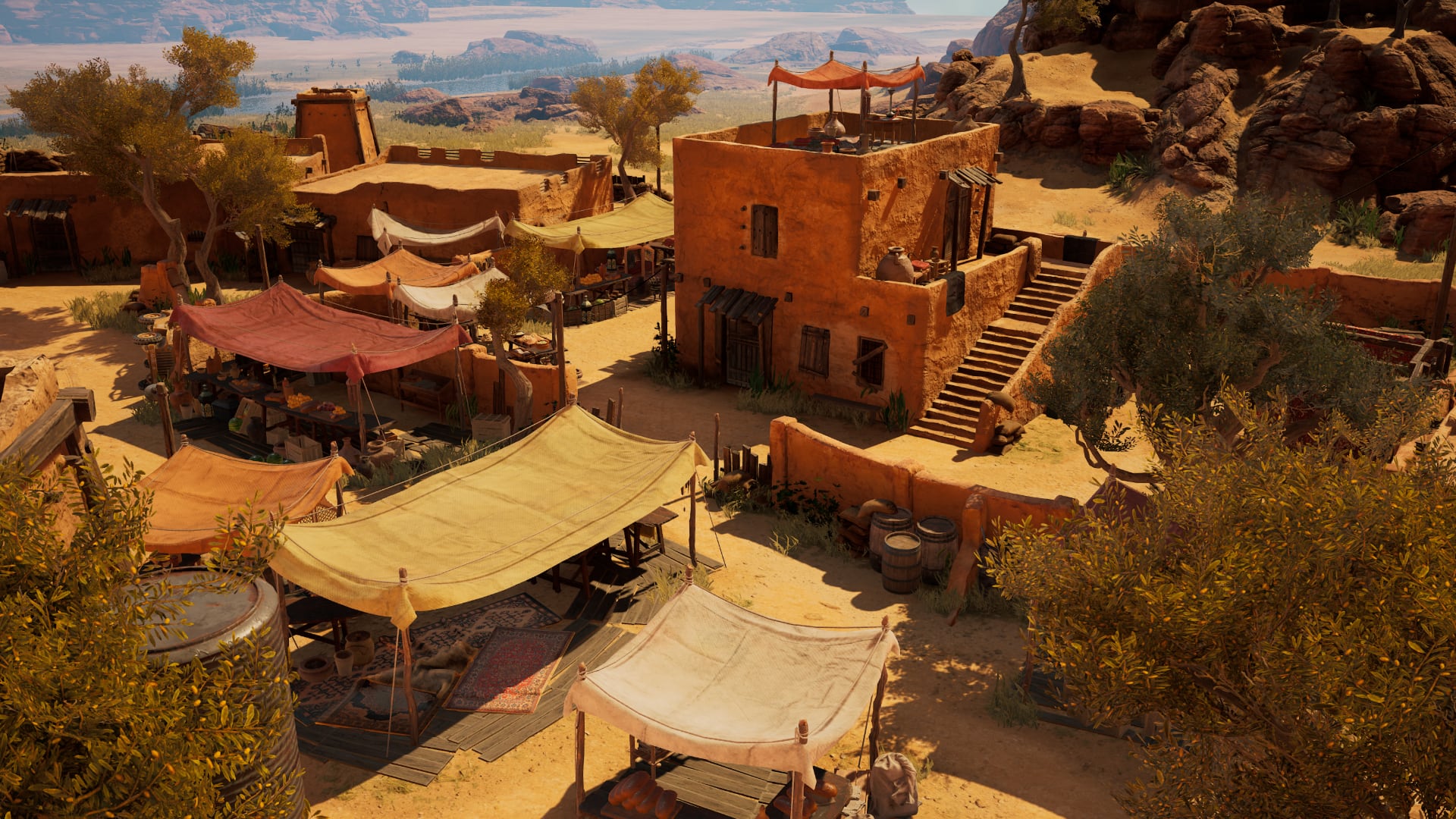 A scene from the game Commandos: Origins