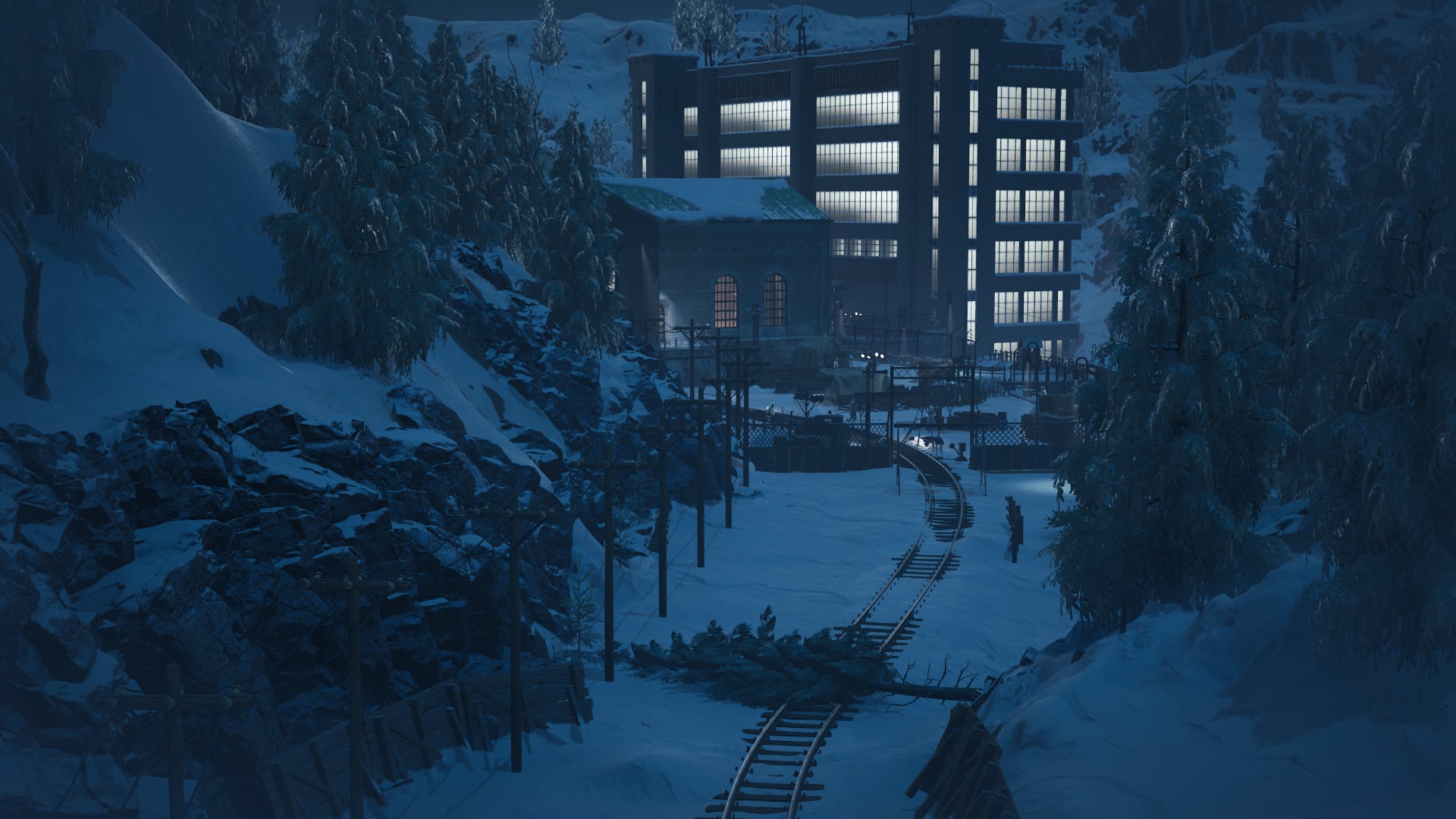 A scene from the game Commandos: Origins
