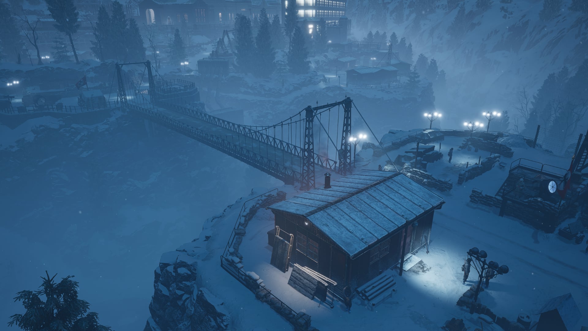 A scene from the game Commandos: Origins