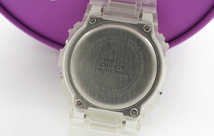 Minimalist design of the G-Shock DW-5600 watch