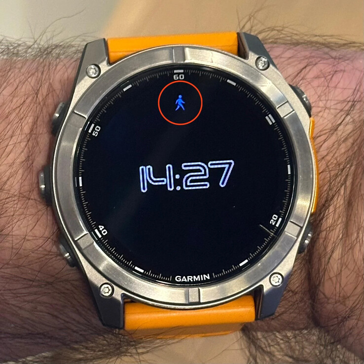 Mise à jour de la fonction Reprendre plus tard sur Garmin Fenix 8