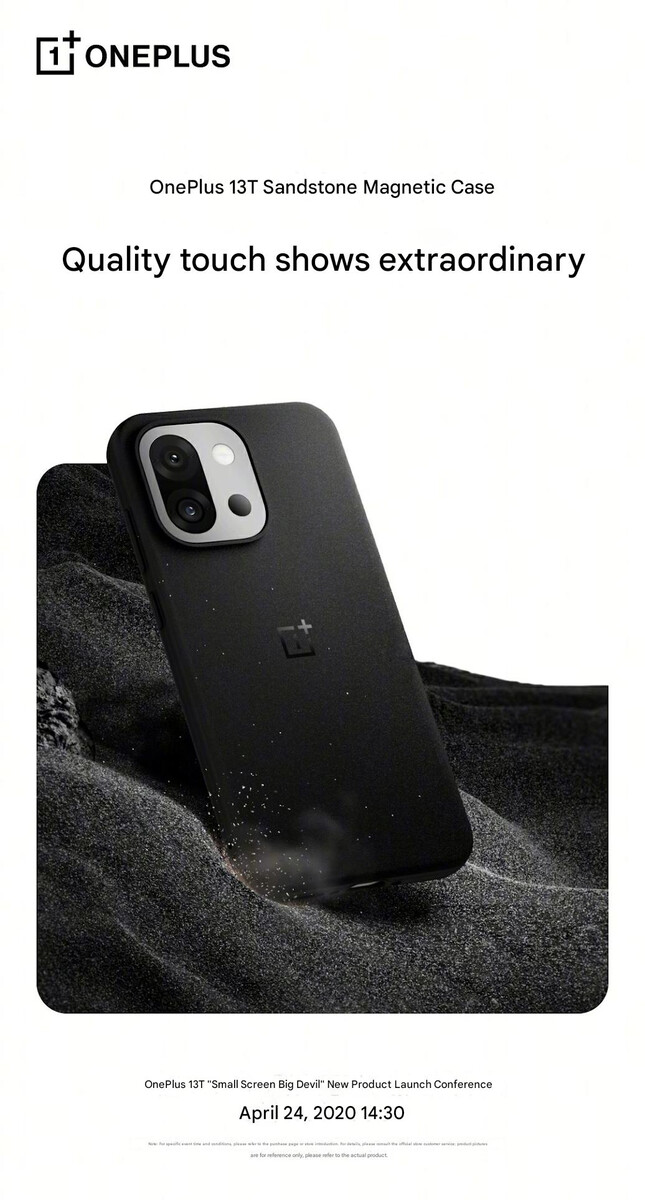 Сравнение размеров OnePlus 13T