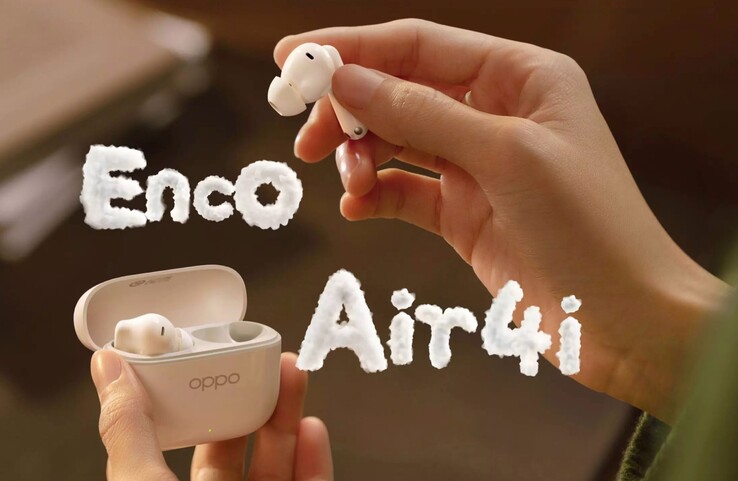 Design de l'Oppo Enco Air 4i