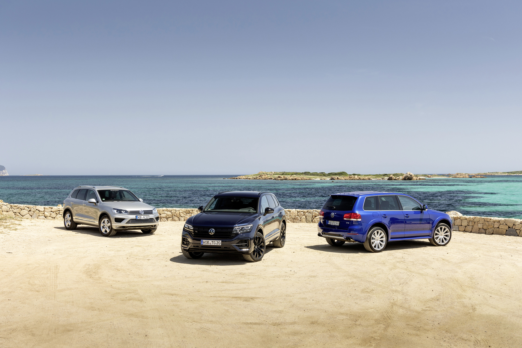 Покоління VW Touareg