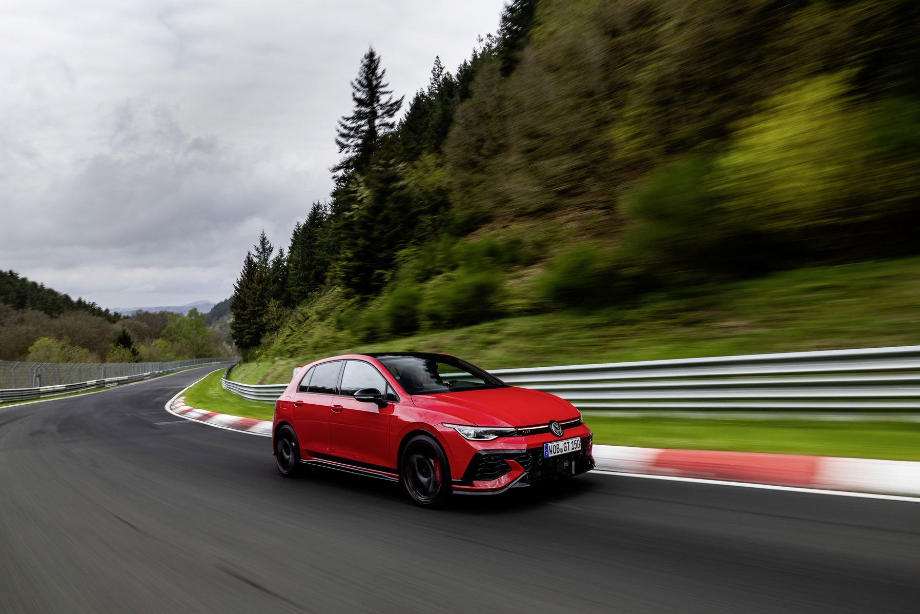 Golf GTI Edition 50 on the road