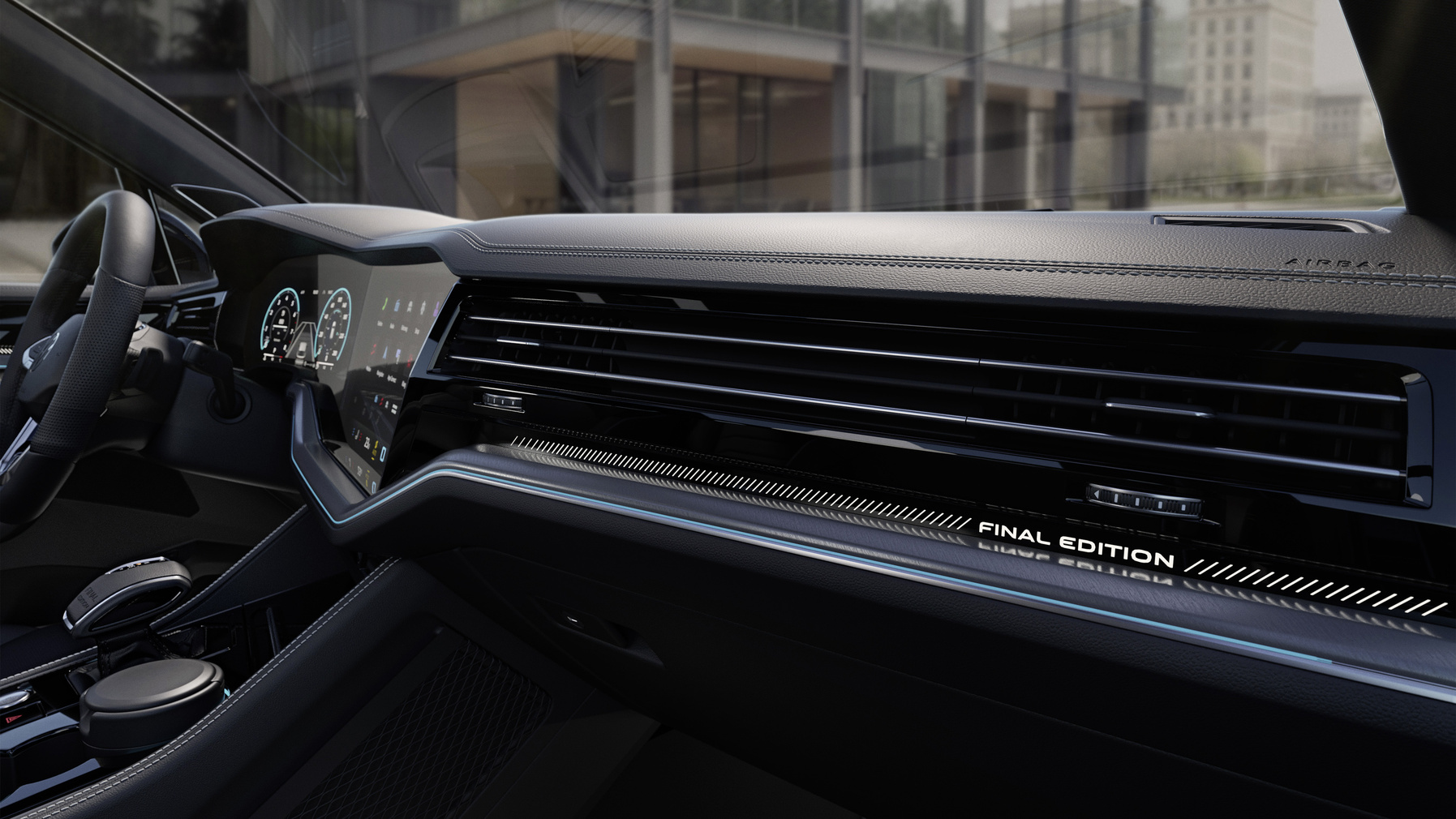 Емблема Volkswagen Touareg Final Edition