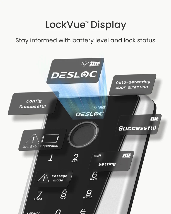 DESLOC D110 Plus smart lock image 3