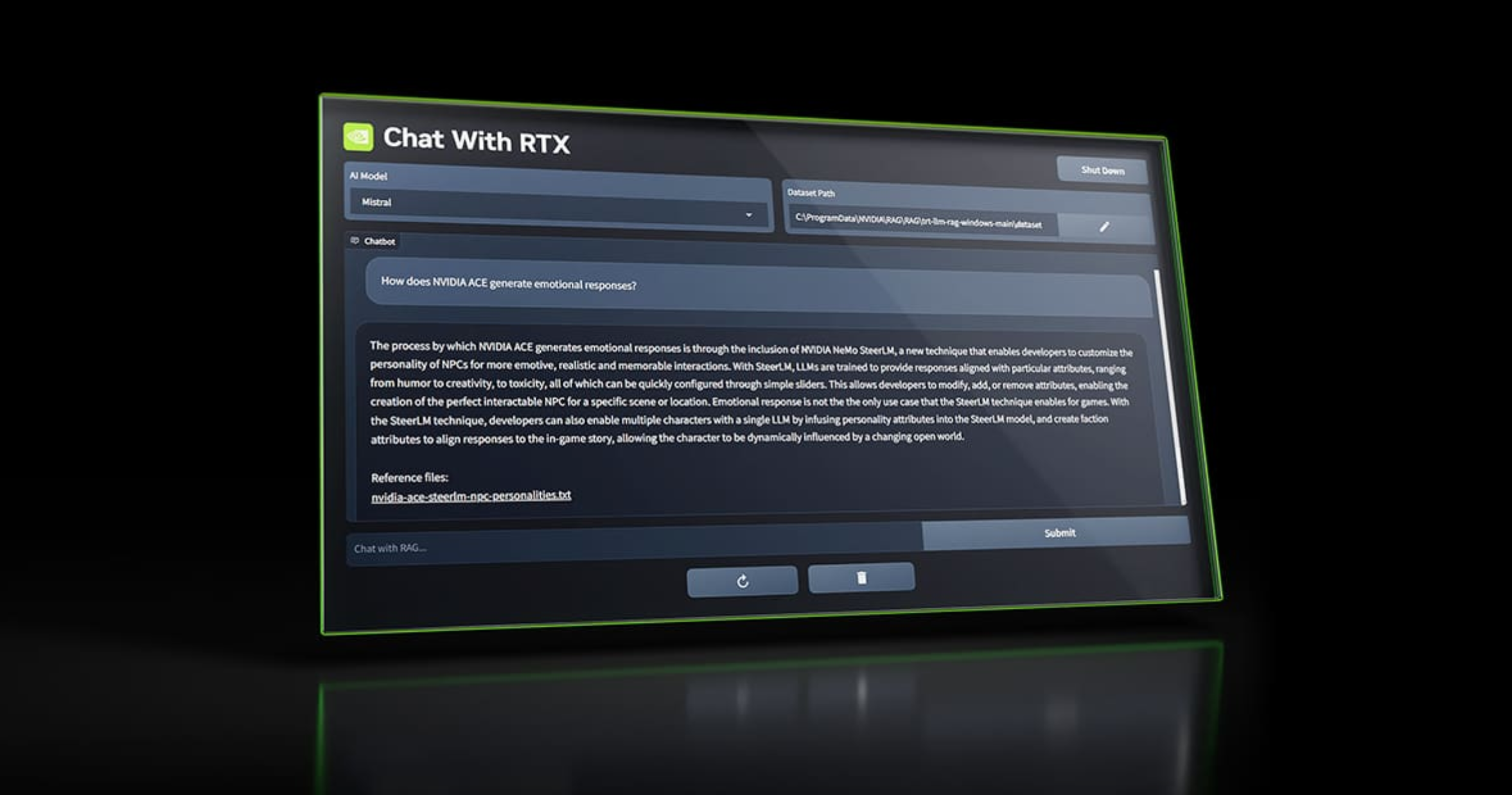 NVIDIA випустила чат-бота, який працює просто на ПК користувача