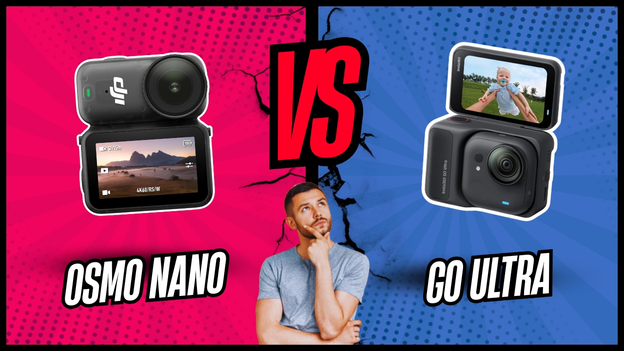 Osmo Nano contre GO Ultra