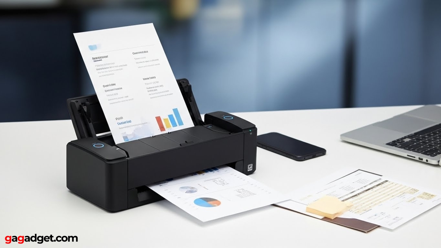 compact scanner for documents
