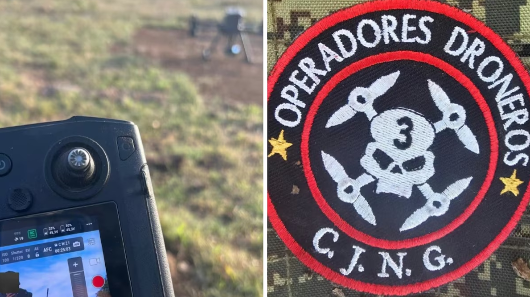 Patch of the CJNG cartel's drone unit