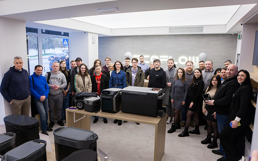 Le premier au monde : Le 5 avril, le magasin officiel EcoFlow a été présenté à Kiev.-30