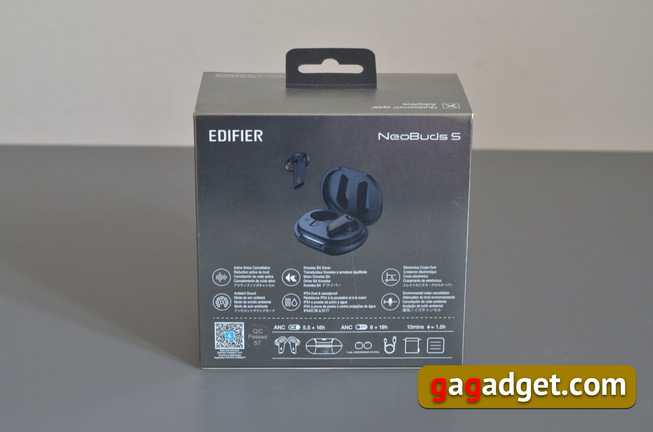 Sept couleurs de musique : Edifier NeoBuds S Review - Écouteurs intra-auriculaires TWS avec ANC et haut-parleurs hybrides-4