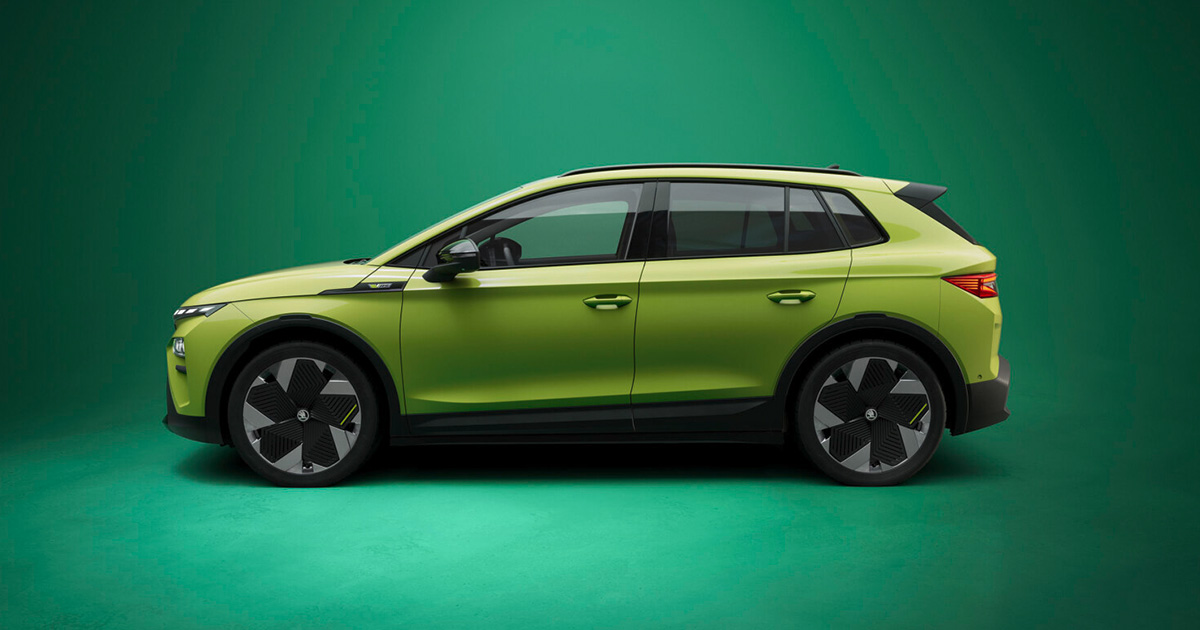 Бічний вигляд Skoda Elroq RS