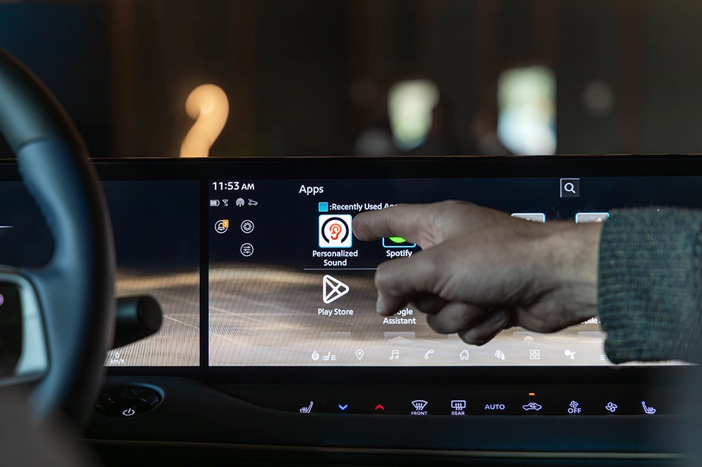 Supported car models for the Personalized Sound app