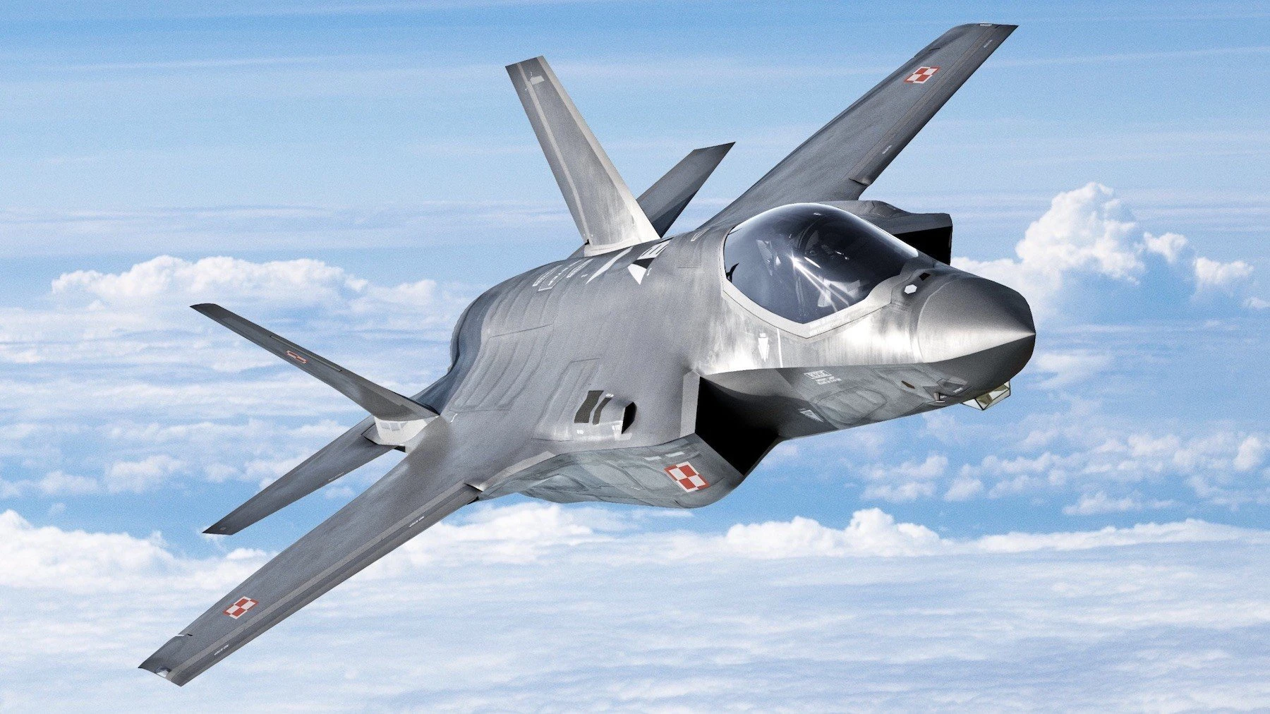 Винищувач F-35A. Ілюстрація: Lockheed Martin