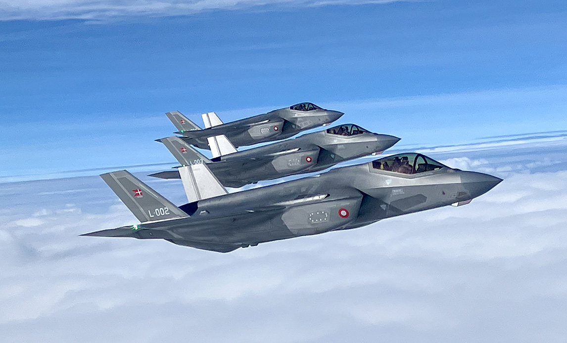 F-35A. Illustration: Danish Ministry of Defence