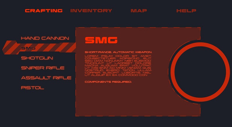 Скріншот інтерфейсу неанонсованої гри Bend Studio