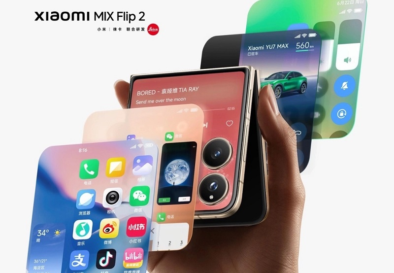 Xiaomi Mix Flip 2 smartphone pliable