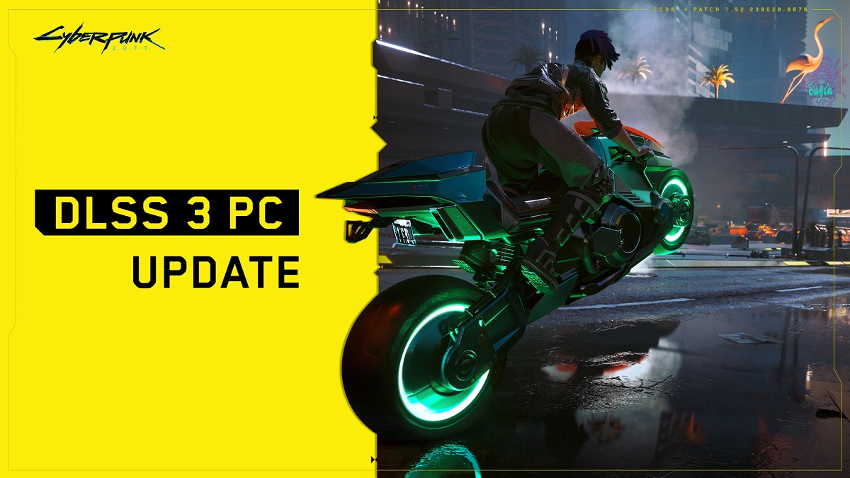 La version PC de Cyberpunk 2077 est compatible avec les options DLSS 3 et NVIDIA Reflex.