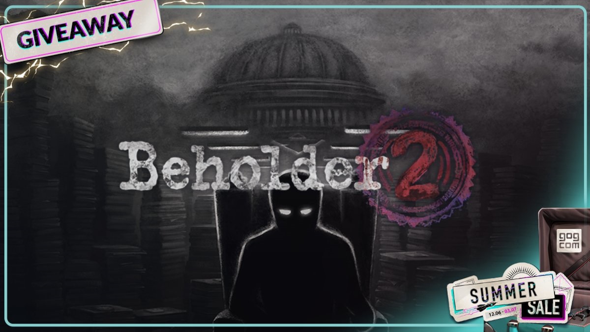 У GOG розпочалася роздача Beholder 2 - моторошної антиутопії, яка відсилає до культового роману Орвелла "1984"