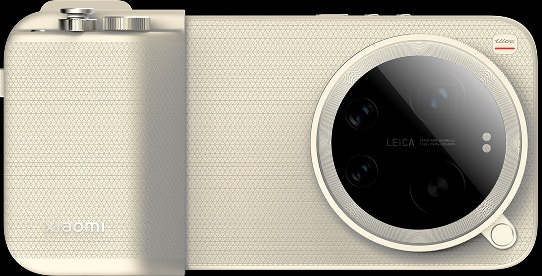 Xiaomi 17 Ultra в чорному кольорі з аксесуаром Photography Kit