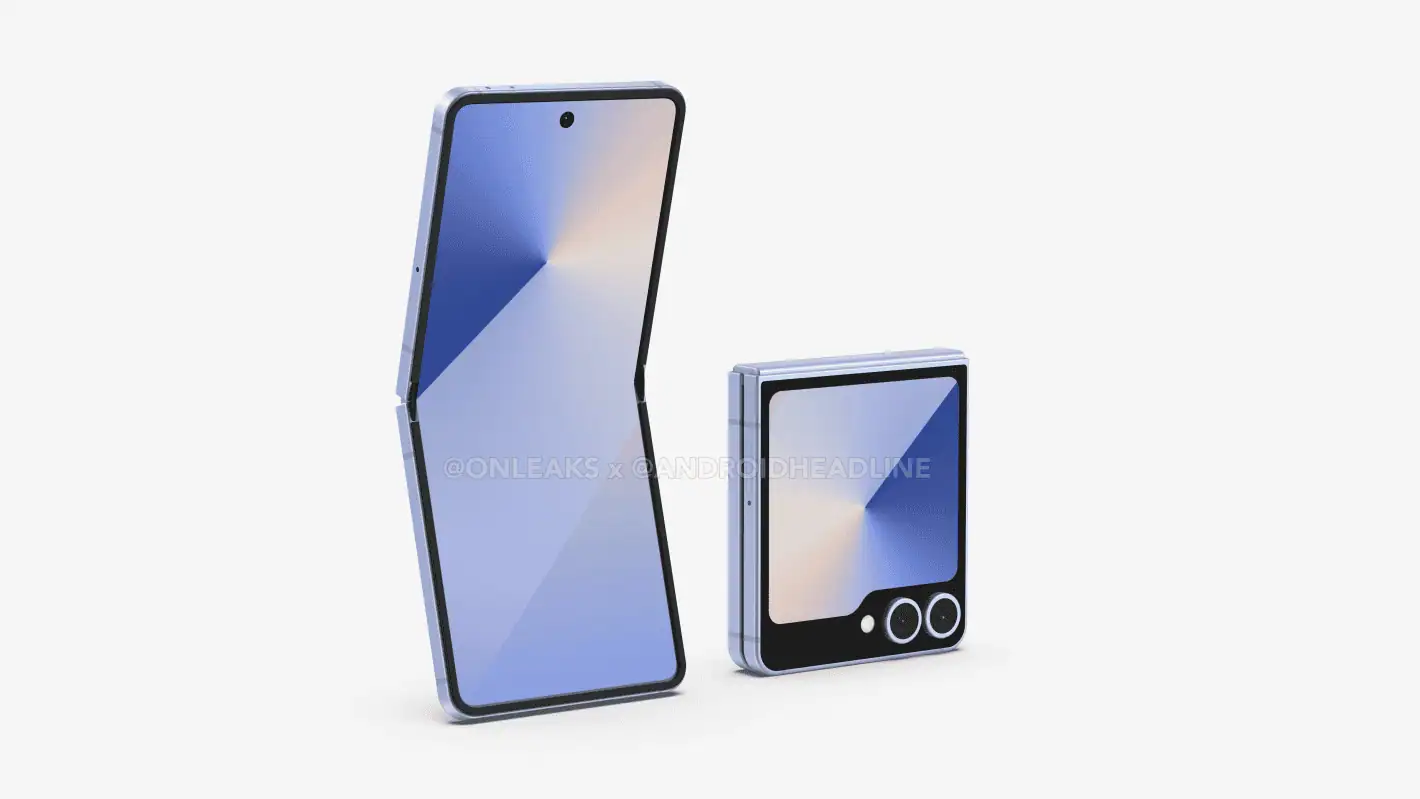 Samsung Galaxy Flip7 CAD-рендер 2