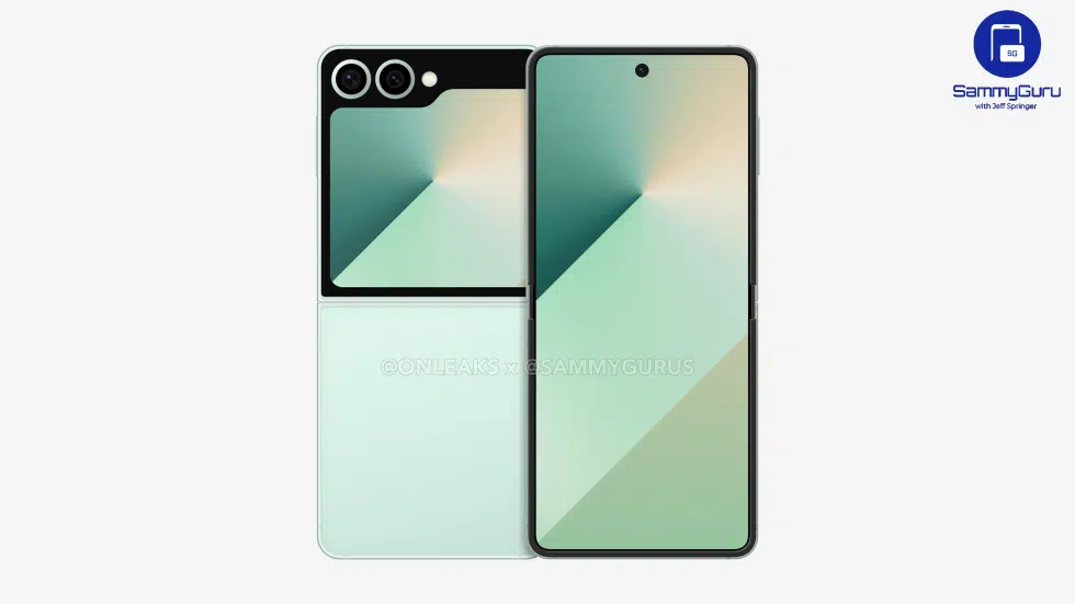 Рендер Galaxy Flip 7 FE
