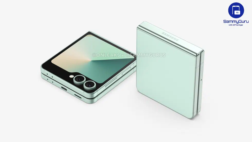 Рендер Galaxy Flip 7 FE
