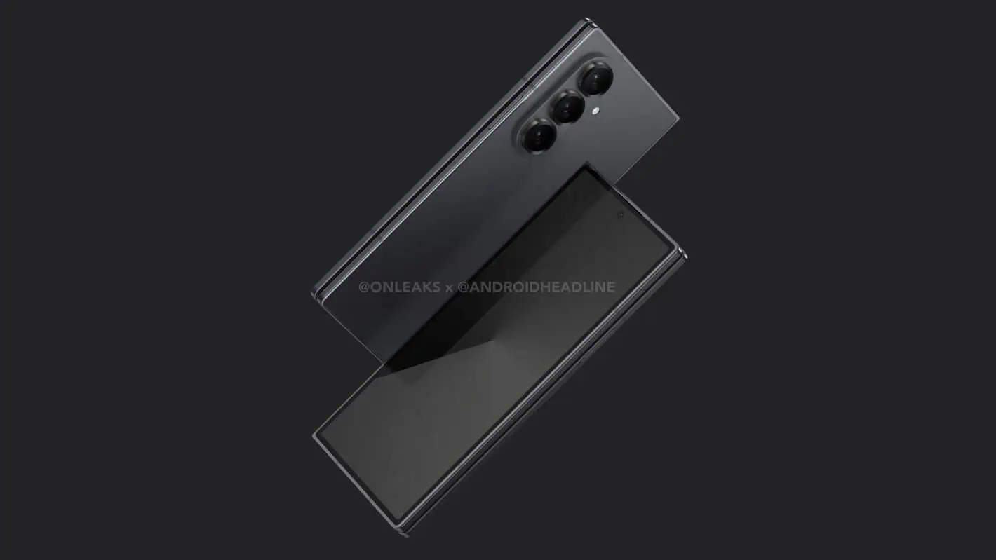 Samsung Galaxy Z Fold 7 - Рендер 2 - Samsung Galaxy Z Fold 7