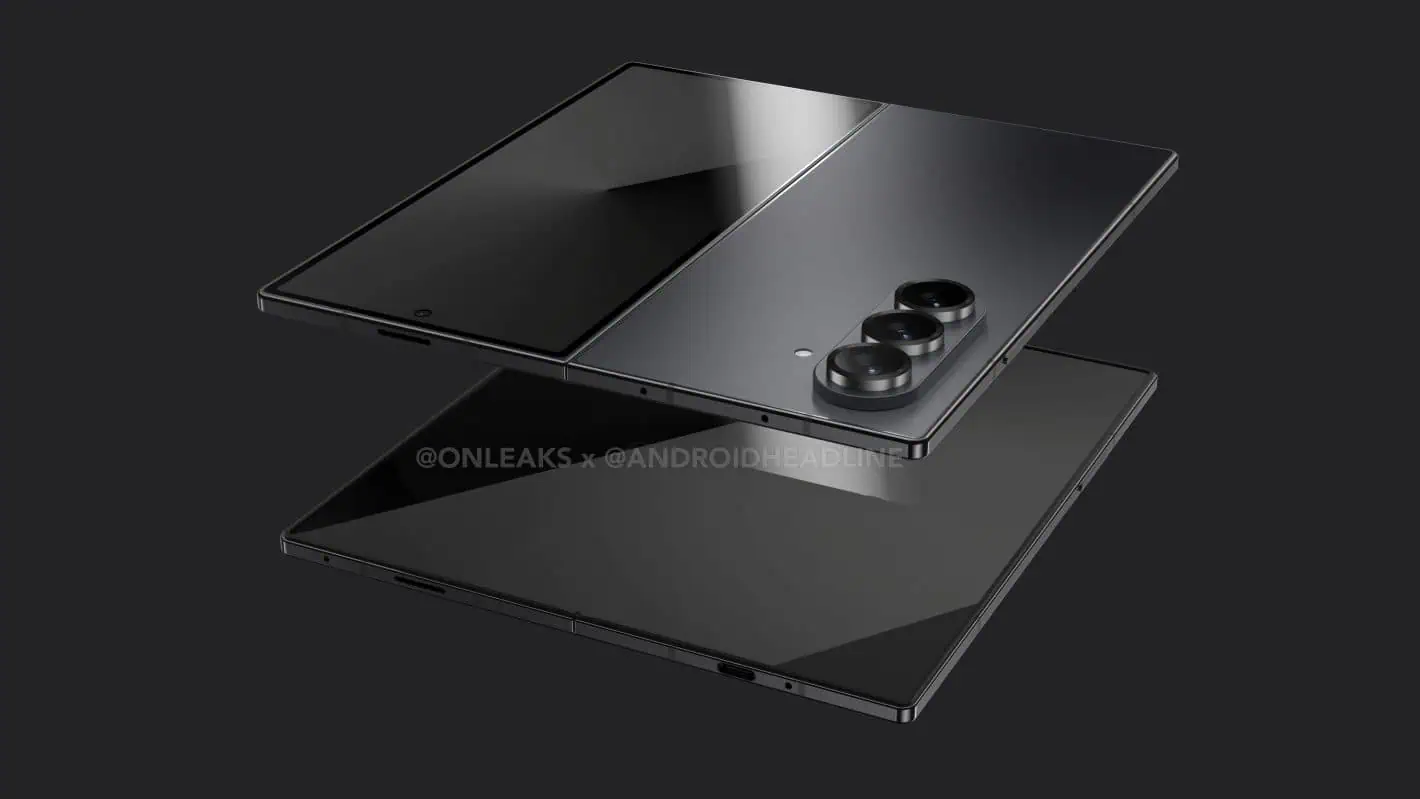 Samsung Galaxy Z Fold 7 - Рендер 4