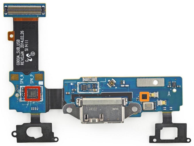 Мастера iFixit препарировали флагманский смартфон Samsung Galaxy S5-10