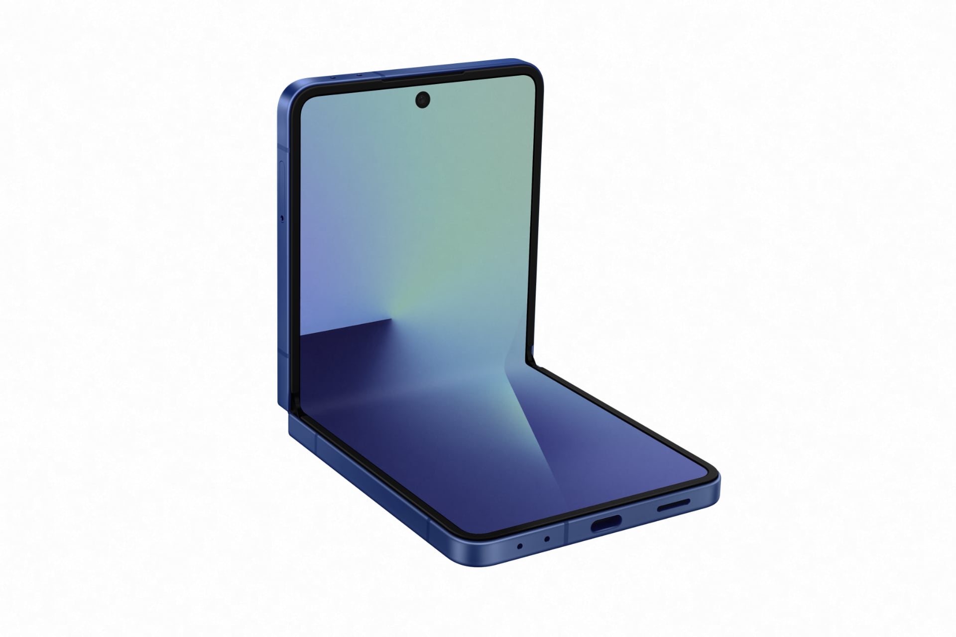 Samsung Galaxy Flip7 with open display