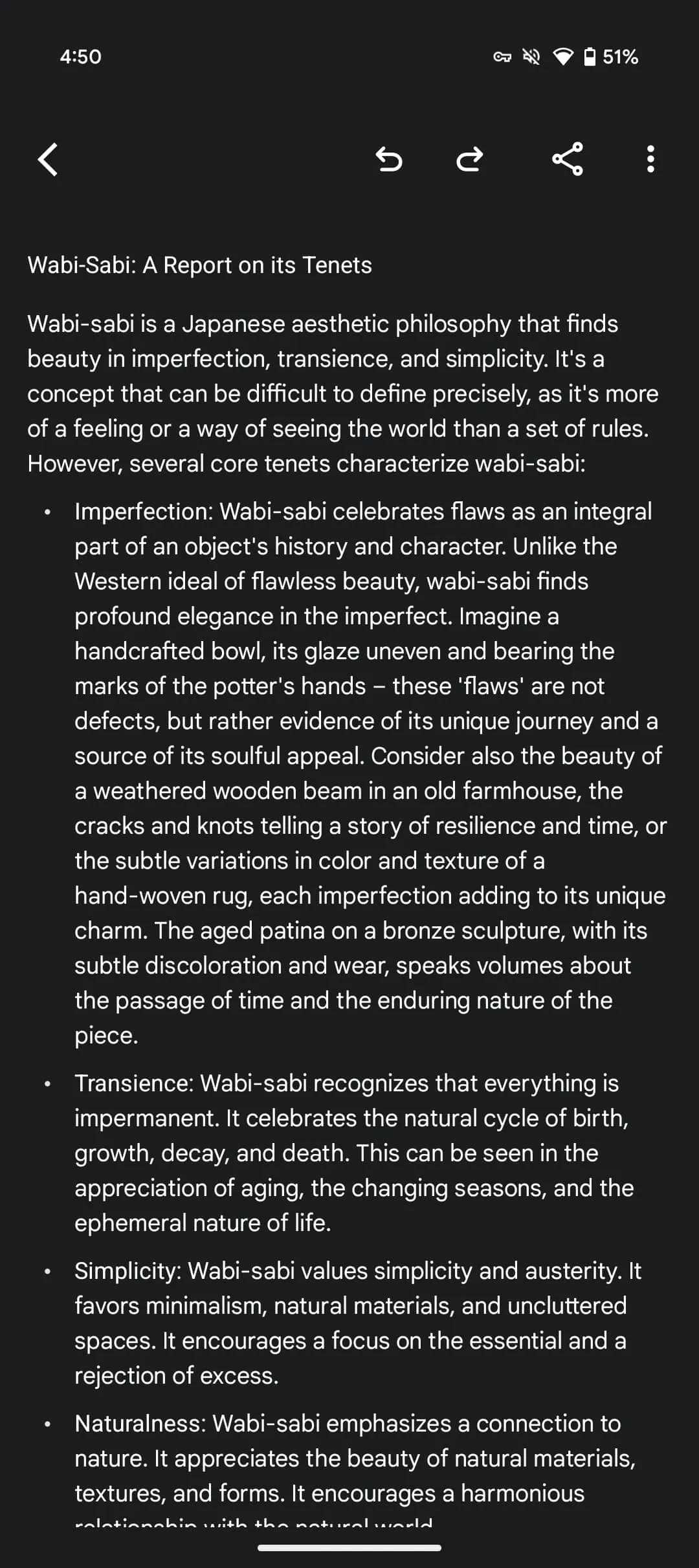 Canvas in the Gemini app, image 3
