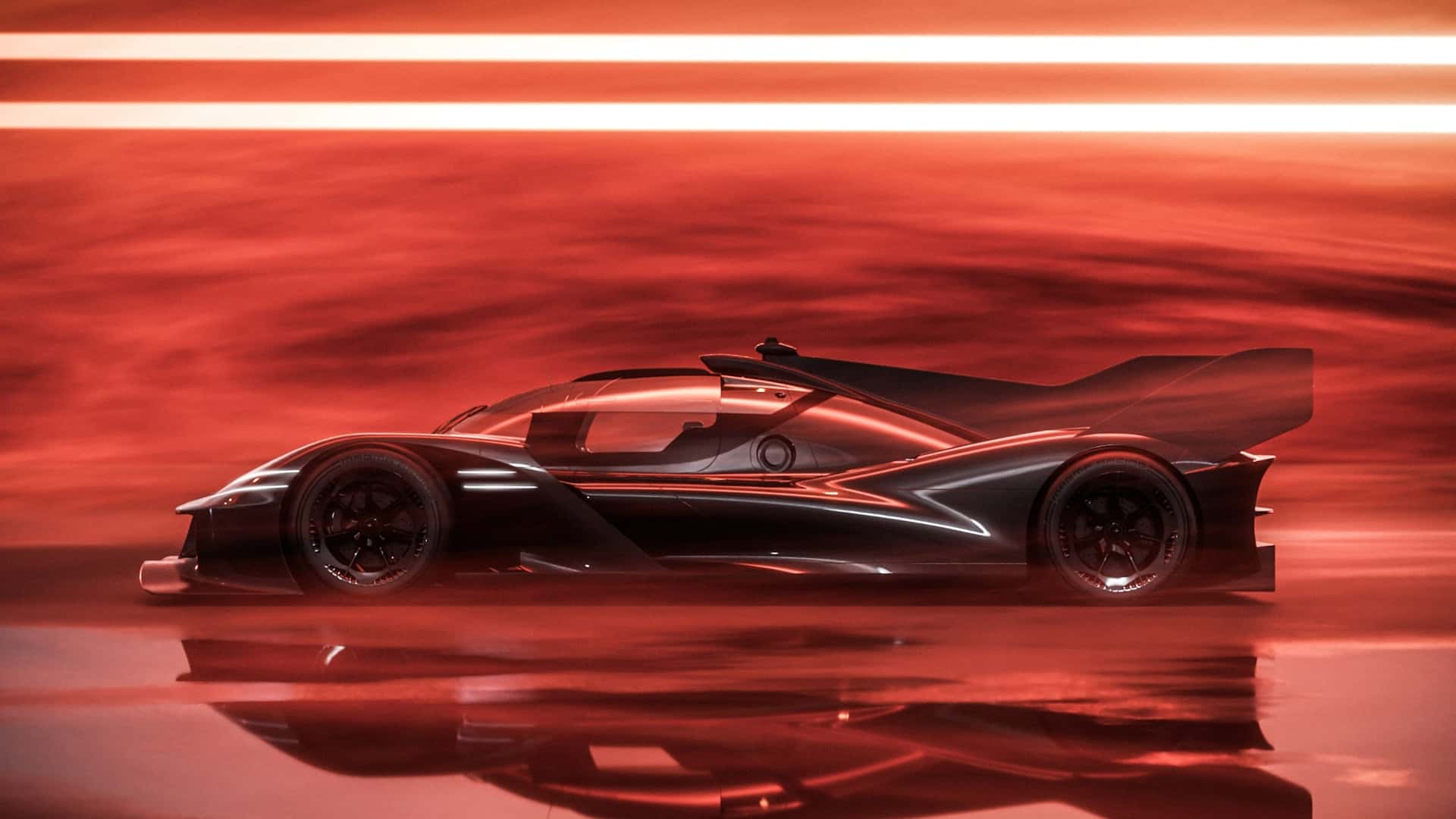 Спортивний автомобіль Genesis GMR-001 на презентації