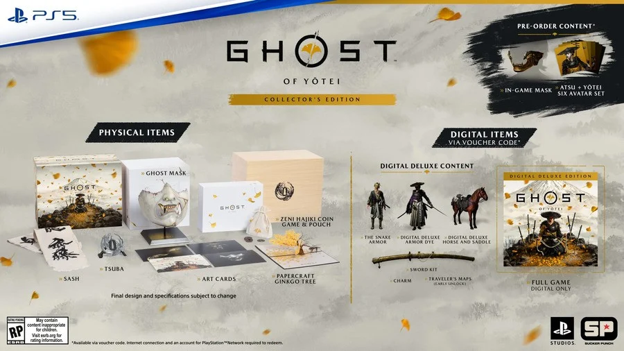 Колекційне видання Ghost of Yotei