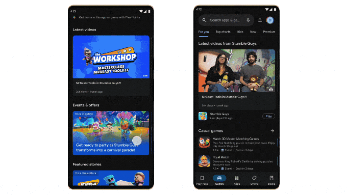 Google intègre l'intelligence artificielle dans le Play Store pour les jeux-2